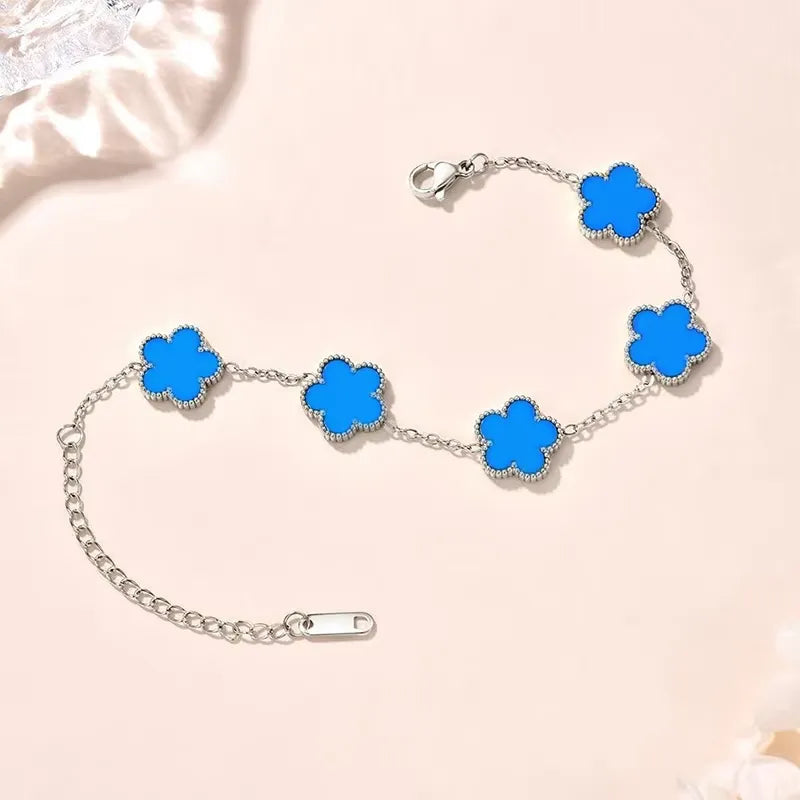 Bracelet fleur minimaliste